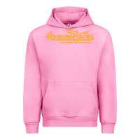 Fuchsia Pink Hammerjacks 70S Urban Hoodie - StudioElite