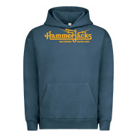 Pigment Midnight Navy Hammerjacks 70S Urban Hoodie - StudioElite