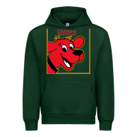 Forest Green clifford the big red dog Urban Hoodie - StudioElite