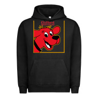 Pigment Black clifford the big red dog Urban Hoodie - StudioElite