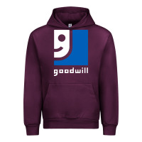 Mauve Wine goodwill Urban Hoodie - StudioElite
