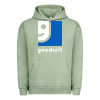 Pigment Oil Green goodwill Urban Hoodie - StudioElite