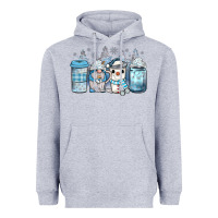 Heather Grey winter coffee Heavyweight Hoodie - JahusDesignShop