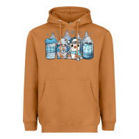 Meerkat winter coffee Heavyweight Hoodie - JahusDesignShop