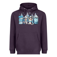 Plum winter coffee Heavyweight Hoodie - JahusDesignShop