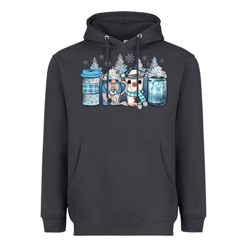 Winter Coffee Heavyweight Hoodie by JahusDesignShop | Teevron