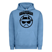 Pigment Pebble Blue LOWRIDER T SHIRT Urban Hoodie - StudioElite