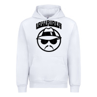 White LOWRIDER T SHIRT Urban Hoodie - StudioElite