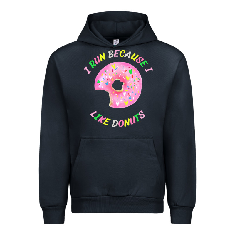 I Run Because I Like Donuts Urban Hoodie by StudioElite | Teevron