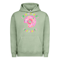 Pigment Oil Green i run because i like donuts Urban Hoodie - StudioElite