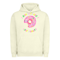 Pigment Pistachio i run because i like donuts Urban Hoodie - StudioElite