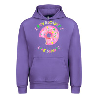 Tulip i run because i like donuts Urban Hoodie - StudioElite