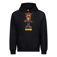 Black Crash Bandicoot  Yo Yo Urban Hoodie - StudioElite