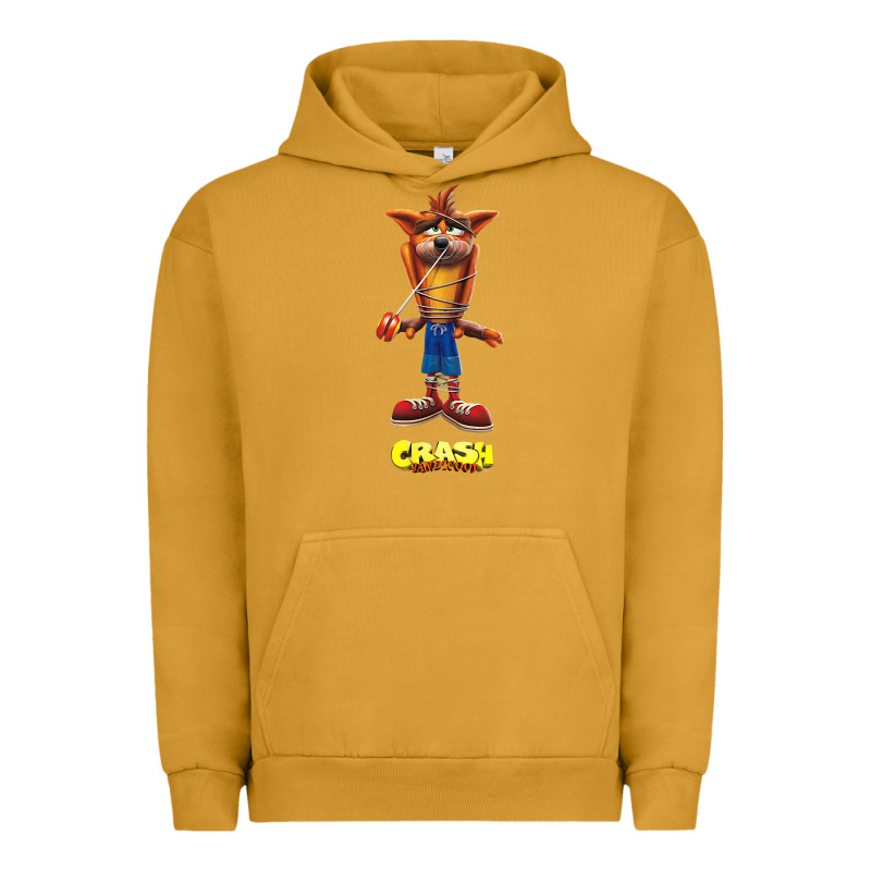 Crash Bandicoot  Yo Yo Urban Hoodie by StudioElite | Teevron
