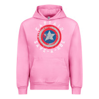 Fuchsia Pink Captain Save-A-Hoe Vintage Funny Retro Urban Hoodie - StudioElite