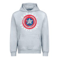 Heather Grey Captain Save-A-Hoe Vintage Funny Retro Urban Hoodie - StudioElite