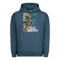 Pigment Midnight Navy the legend of vox machina keyleth long sleeve t sh Urban Hoodie - StudioElite