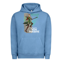 Pigment Pebble Blue the legend of vox machina keyleth long sleeve t sh Urban Hoodie - StudioElite