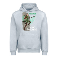 Heather Grey the legend of vox machina keyleth long sleeve t sh Urban Hoodie - StudioElite