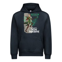 Navy the legend of vox machina keyleth long sleeve t sh Urban Hoodie - StudioElite