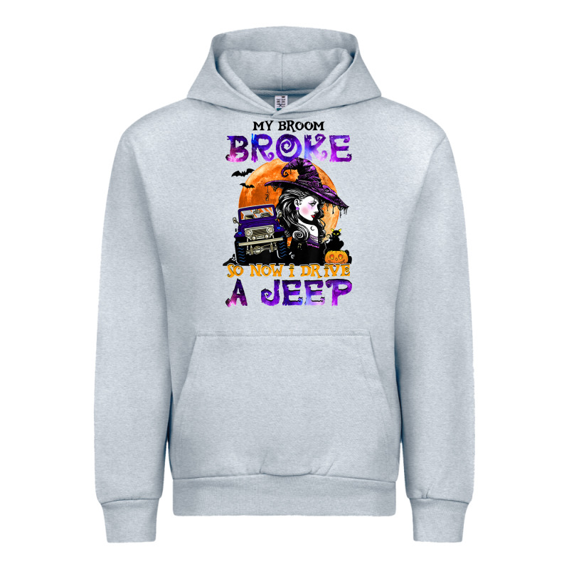 My Broom Broke So Now I Drive A J.e.e.p Witch Halloween T Shirt Urban Hoodie by StudioElite | Teevron