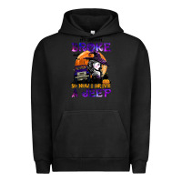 Pigment Black my broom broke so now i drive a j.e.e.p witch halloween t shirt Urban Hoodie - StudioElite