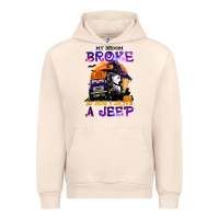 Sandshell my broom broke so now i drive a j.e.e.p witch halloween t shirt Urban Hoodie - StudioElite