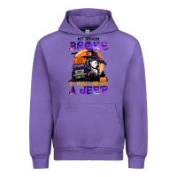 Tulip my broom broke so now i drive a j.e.e.p witch halloween t shirt Urban Hoodie - StudioElite