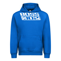 Cobalt boss 302 (white) Urban Hoodie - StudioElite
