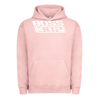 Pigment Salmon boss 302 (white) Urban Hoodie - StudioElite
