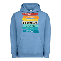 Pigment Pebble Blue stromedy Urban Hoodie - StudioElite