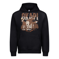 Black okapi t  shirt wildlife okapi lover africa safari zoo animal okapi t Urban Hoodie - StudioElite