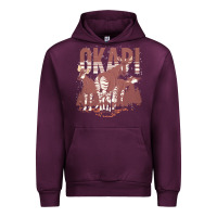 Mauve Wine okapi t  shirt wildlife okapi lover africa safari zoo animal okapi t Urban Hoodie - StudioElite