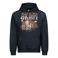 Navy okapi t  shirt wildlife okapi lover africa safari zoo animal okapi t Urban Hoodie - StudioElite