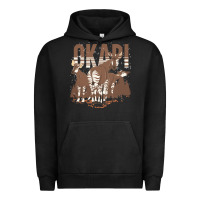 Pigment Black okapi t  shirt wildlife okapi lover africa safari zoo animal okapi t Urban Hoodie - StudioElite