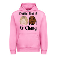 Fuchsia Pink Snoop And Martha G Thang Perfect Gift Urban Hoodie - StudioElite