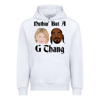 White Snoop And Martha G Thang Perfect Gift Urban Hoodie - StudioElite