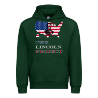 Forest Green the lincoln project save usa abraham lincoln american flag t shirt Urban Hoodie - StudioElite