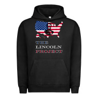 Pigment Black the lincoln project save usa abraham lincoln american flag t shirt Urban Hoodie - StudioElite