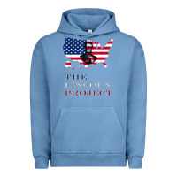 Pigment Pebble Blue the lincoln project save usa abraham lincoln american flag t shirt Urban Hoodie - StudioElite