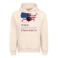 Sandshell the lincoln project save usa abraham lincoln american flag t shirt Urban Hoodie - StudioElite