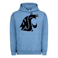 Pigment Pebble Blue washington state cougars football Urban Hoodie - StudioElite