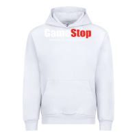 White GameStop Urban Hoodie - StudioElite