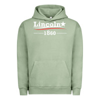 Pigment Oil Green president abraham lincoln campaign honest abe gift t shirt Urban Hoodie - StudioElite