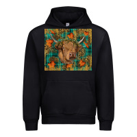 Black Western Fall Cow Urban Hoodie - RanaPortraitStore