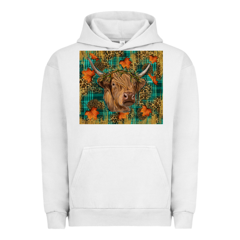 Western Fall Cow Urban Hoodie by RanaPortraitStore | Teevron
