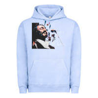 Pigment Grape Ice Original Portrait of Luciano Pavarotti Urban Hoodie - StudioElite