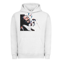 Pigment Lunar Rock Original Portrait of Luciano Pavarotti Urban Hoodie - StudioElite