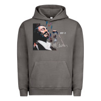 Pigment Tornado Original Portrait of Luciano Pavarotti Urban Hoodie - StudioElite
