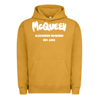 Pigment Peanut Butter Alexander Mcqueen Classic Urban Hoodie - StudioElite